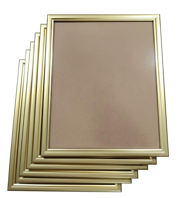 Frames 11x9, 6 Pack Gold Frames