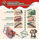 10ft Retractable Dog Leash for Small Dogs, Puppies, and Cats, 360 Tangle-Free, One-Handed Brake, Applicable to Pets of Small Size