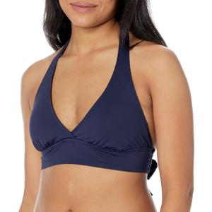Anne Cole RIC-Rac Marylin Halter Top (Large, Navy) Anne Cole RIC-Rac Marylin Halter Top (Large, Navy)