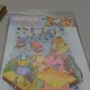 DIY 3D House Stickers, 4 Sets Fun DIY Stickers Scene Make Your Own Mini House Cute Cartoon Animal Scene Stickers for Kids Adult Sticker Art Relief Stress Pass The Time