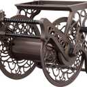 Liberty Garden Products Garden 707 Decorative Wall Mount Garden Guide Hose Reel, Bronze