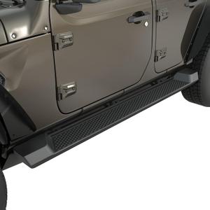 AUTOSAVER88 6 inches OE Style Running Boards, Nerf Bars, Side Steps Compatible for 2018-2026 Jeep Wrangler JL 4-Door Black (Excl JK Model)