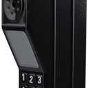 Retro Brick Cell Phone Ornament, Retro 80s 90s Brick Props Phone Ornament Cellular Model for Simulation Photographic, Old Fashioned Pagers Beepers Model for Party Decorations Home Stage Decor Black