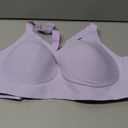 As Fairy Womens Soft Comfortable No Underwire Bras V Neck Seamless Push Up Bralettes Full Coverage Tshirt Brassiere (38C, Purple)