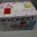 The Honest Company Comfort Dry Disposable Diapers for Sensitive Skin, Hypoallergenic, Rose Blossom + Tutu Cute, Club Box Size 2 (1218 lbs), 72 Count