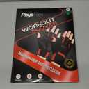 Phys Flex Workout Gloves For Men and Women, Green, XL