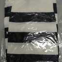 Women's Striped Round Neck Tops - Classic Stripes Tee, Summer Bold Stripes Blouses Casual T Shirt for Women (X-Large)