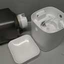 Automatic Cat Feeder, 4L Cat Food Dispenser with 10s Voice Recorder, Pet Feeder up to 8 Meals per Day, Timed Dog Feeder with Dry Food Sealed Ring (White, 4L-Basic)