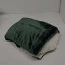 Throw Blanket Reversible Sherpa Flannel Blanket Super Soft Fuzzy Plush Fleece Microfiber for Bed/Couch(60"x80", Olive Green)
