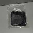 JUMISEE Men Women Warm Fleece Lined Knee Brace Leg Warmer Thermal Leg Sleeve Knee Support for Arthritis Pain Relief Yoga (Large, Black)