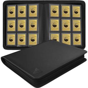 Top Loader Binder,Toploader Binder 9 Pocket for 324 Cards Storage,Hold 34 Toploaders.Trading Card Folders Collection Album,Card Holder.