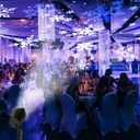 EAMBRITE Christmas Projector Lights LED White Blue Rotating Snowflake Projector Light for Birthday Wedding Theme Party Garden Home Winter Outdoor Indoor Decor