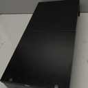 TEAMIX 20 Inch Monitor Stand Riser, Black Desktop Stand for PC/TV/Laptop/Printer, Wood Monitor Riser with Storage, Computer Stand Keyboard Organizer