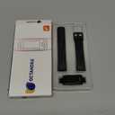 OCTANDRA Active 2 VeryFit Fitness Tracker Heart Rate SpO2 Blood Oxygen Saturation Sleep Monitor 1.05" Screen Activity Step Counter Pedometer IP68 Waterproof Smart Watches for Men Women (ID155) (Black)