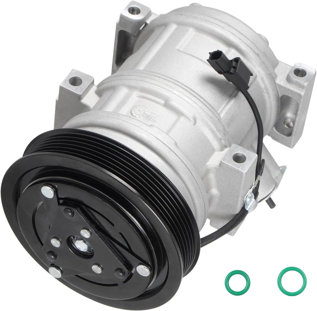 A/C Air Conditioner Compressor With Clutch Fit for 2008-2017 Honda Odyssey, for 2009-2015 Pilot, for 2009-2014 Ridgeline 3.5L; for Acura ZDX 2010-2013, for MDX 2007-2013 3.7L, W/o Manifold