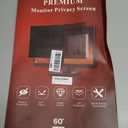 Premium Privacy Screen Filter for 24 Inches Desktop Computer Widescreen Monitor with Aspect Ratio 16:09. Anti Glare and Anti Blue Light Protection