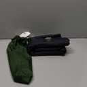 Amazon Basics Camping Sleeping Pad with Quick-Inflate Foot Pump, Water Resistant, Ultralight, Olive Green (Single)