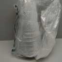 6 Packs 10 Inch Tall Galvanized Metal Flower Vases with Handles, Metal Flower Buckets for Cut Flowers, Country Wedding, Table Centerpiece Decorations(Sliver)