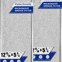 13" x 6" Microwave Filter Fits for Whirlpool Ge Microwaves W10208631A Microwave Grease Filter - Pack of 2