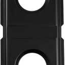 Allstare WB34K10010 Burner Drip Pan Replacement Parts for GE Hotpoint Stove Parts Black Stainless Steel Double Drip Pans WB34K10016 GE Hotpoint Gas Stove Range Catch Pan (Left Side) 1 Pcs