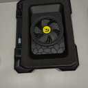 ChillCore RGB Gaming Laptop Cooling Pad with 5.5" Turbo Fan, Rapid Cooling for 15.6-19.3" Laptops, Variable Speed Control, 7 Adjustable Heights - K1 5V RGB