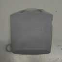 Haakaa Silicone Travel Microwave Steamer & Steriliser Bag, 30oz/900ml Reusable Silicone Steaming Bags for Baby Small Items, Pacifiers, Teethers or Baby Cups, Great for Home and On-The-Go, Grey/1PC