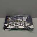 Chess Magnetic Wooden Chess Set 15" Unique Chess Board Game with Chess Pieces Storage Slots, Tournament Portable Folding Travel Chess Sets for Kids Adults Beginner and Pros, 2 Extra Queens