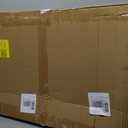 Vintage Arch Scalloped Rectangle Framed Pin Board Linen Display Bulletin Board Large Fabric Picture Memo Decorative Pinboard for Xmas Gift Wall Office(Rectangle,20'' X 30'',Light Brown)