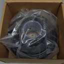 EXF Square Shower Drain 4-1/3 Inch Brushed Gold, Low Profile Stainless Steel Bathroom Floor Drain with Screw in Cover