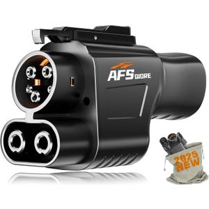NACS to CCS Adapter, CCS to Tesla Adapter, 500A 250KW Tesla Charge Adapters, Fast Charge NACS DC Chargers to CCS1 Adapters, Electric Vehicle Fit for Ford, GM, Rivian