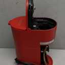 Mini Single Serve Coffee Maker for K Cup and Ground Coffee, Fast Brew One Cup Coffee Machine with Descaling Reminder and Water Window, 6 to 12 oz. Brew Sizes, Red (9.45 Inches)