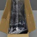 Inclined Desk File Organizer, 8-Section Upright Desk Organizer Standing File Sorter for Office Classroom Desktop Organization (Black)