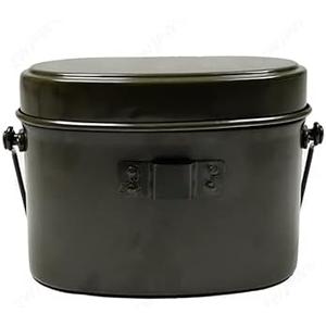 Zwjpw-Wwii WW2 Japan Army Aluminium Lunch Box Camping Hiking Mess Tin Lunch Box
