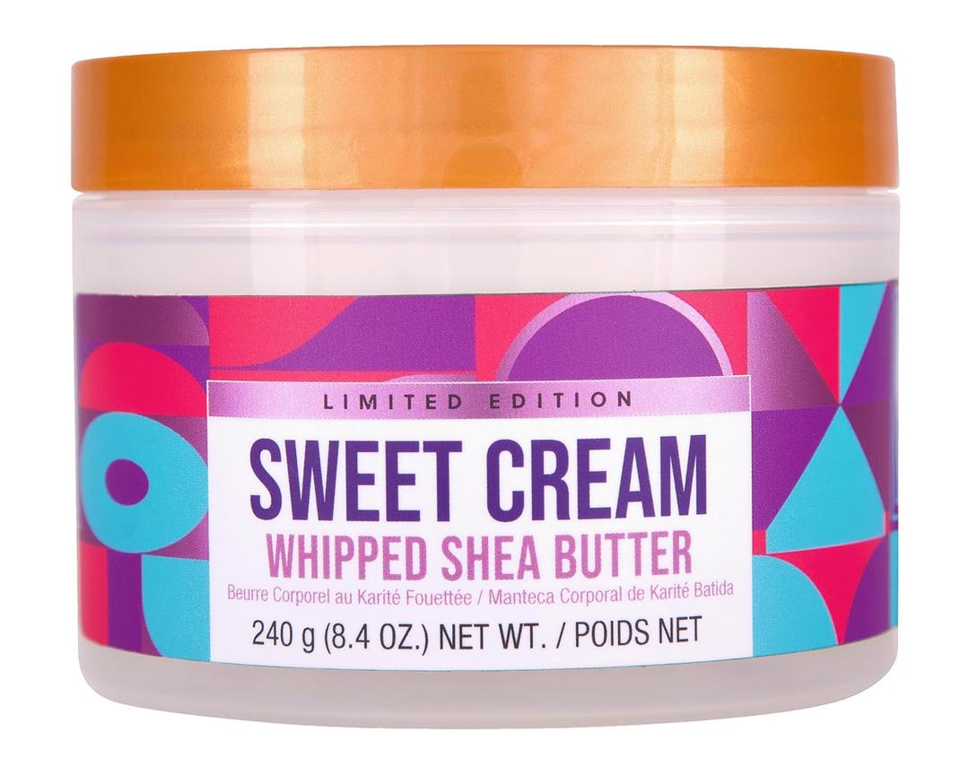 Tree Hut Sweet Cream Whipped Shea Body Butter, Hydrating & Nourishing Body Lotion with Natural Oils, Moisturizer for Soft & Smooth Skin, 8.4 Oz (8.4 Ounce (Pack of 1))