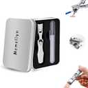 3 x German Nail Clippers for Men with Catcher, Portable Ultra Sharp Nail Clippers for Men Women Seniors Stainless Steel Toenail Clipper with Nail File, Edgy Nail Clipper for Thick Nails