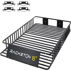 84 x 49 x 8 Large SUV Roof Rack Cargo Basket