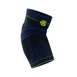 Bauerfeind Sports Elbow Support - Elbow Brace for Pain Relief and Support - Pads for Enhanced Comfort - Targeted Compression - Lightweight & Durable - Black/Navy, Medium