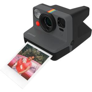 Polaroid Now 3rd Generation I-Type Instant Camera + Film Bundle - Now Black Camera 