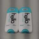 hello Clean and Fresh Aluminum Free Deodorant for Women and Men with Charcoal, 24-Hour Freshness, Baking Soda Free Deodorant, Dermatologically Tested, 2.6 oz Stick (2 Pack)