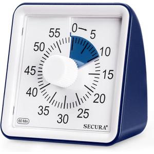 Secura 60-Minute Visual Timer, Classroom Timer, Countdown Timer for Kids and Adults, Time Management Tool for Teaching (Navy Blue & Navy Blue) Secura 60-Minute Visual Timer, Classroom Timer, Countdown Timer for Kids and Adults, Time Management Tool for Teaching (Navy Blue & Navy Blue)