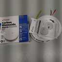 Kidde Hardwired Carbon Monoxide Detector with 9-Volt Battery Backup, 3 LED Indicators