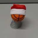 Soulchen 2.4 Inch Basketball Christmas Tree Topper Ornament - Tree Top Decor, Home Xmas Party & Tabletop Display - Gift for Men, Senior Fans, Players & Teams