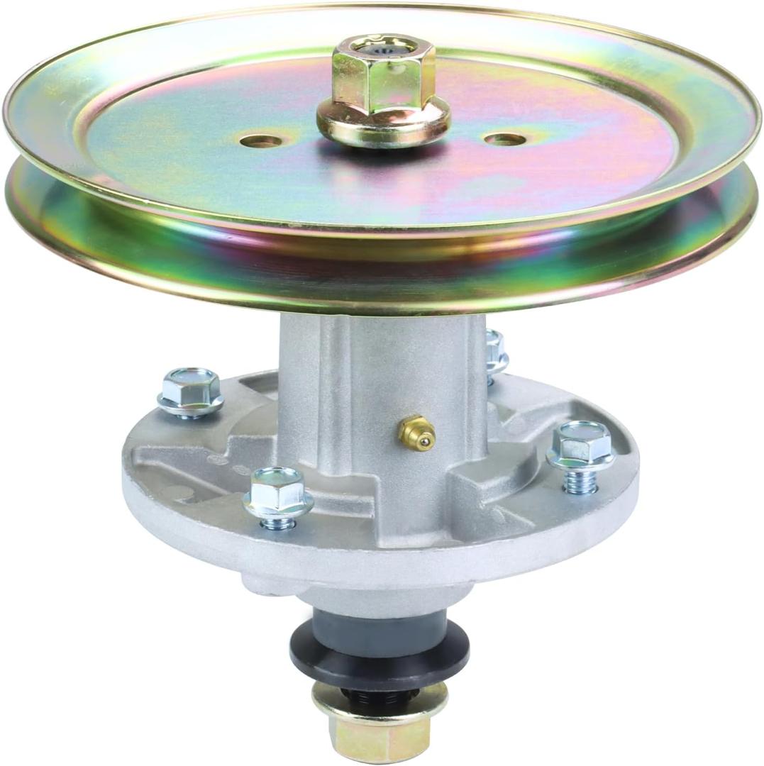 GY21098 Spindle Assembly with GX20367 Pulley Replaces AUC15811 Mower Deck Drive Spindle, GY20454, GY20962, UC23728 for John Deere 42 inch D110 D130 D105 LA115 D125 LA105 E100 E130 Tractors