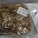 Curly Clip In Hair Extensions, 4PCS 20 Inch Brown with Blonde Highlights Extensions Clip Ins, Lace Weft Short Curly Invisible Natural Hairpieces for Women