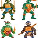 Teenage Mutant Ninja Turtles: Classic 4" Turtles 4-Pack Figure Bundle by Playmates Toys