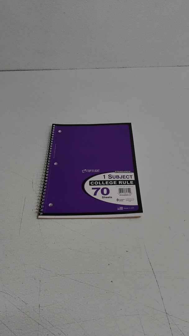Top Flight Theme Book - College Rule  - 1 Pack