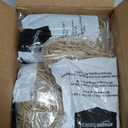 Rubber Bands, Size 33 (3-1/2 x 1/8 Inch), 600 Bands/1 lb Pack, 3-Pack, Tan