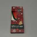 UNbrush Mini Holiday Hair Brush for Pain-Free Brushing On All Wet/Dry Hair Types (Holly Green)