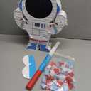 Astronaut Piñata Outer Space Party Decorations Space Themed Party Supplies with Plastic Stick Paper Blindfold Confetti for Birthday Kids Boys Girls Decoration