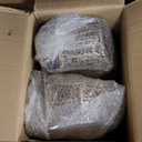 FUNNGO 3-Piece Large Lighted Christmas Deer Family Set with Bell Bow, Outdoor Reindeer Yard Decorations with 200 LED Lights, 10:1 Flickering Lights (Gold)